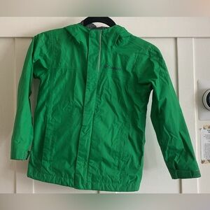Kids Columbia Hooded Rain Jacket - size XS